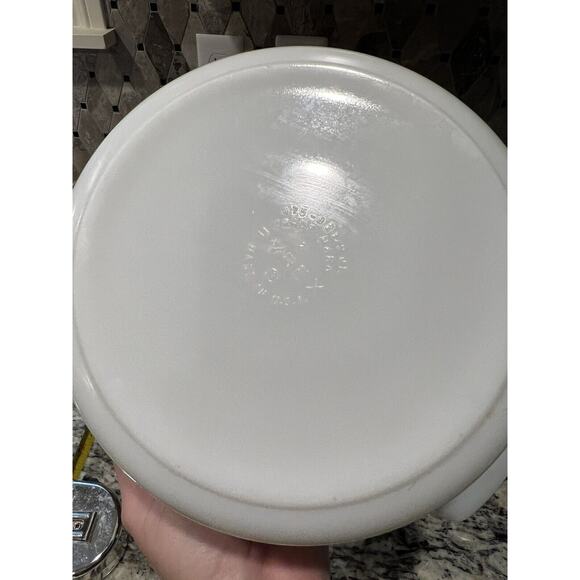 Pyrex MCM Town and Country 475-B Round Casserole 2.5 Qt No Lid READ - Picture 7 of 13